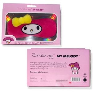 *Limited Edition* Hello Kitty My Melody Plushie Sleep Mask